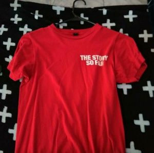 The story so far tee
